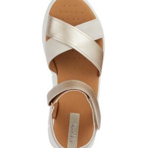 Geox Dandra 40 D45SCC 0AJ22 C2L5V Gold Sandals for Women