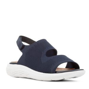 Geox Spherica EC5 D45SVA 0006K C4002 Navy Sandals for Women
