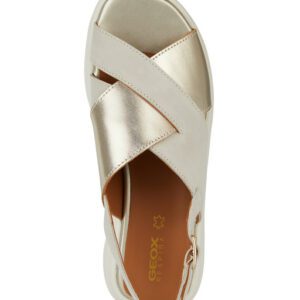 Geox Spherica EC5 D45SVC 022CF C5V2L Beige Sandals for Women