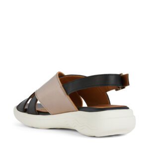 Geox Spherica D45SVC 022CF C0067 Black Sandals for Women