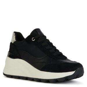 Geox Spherica D45WAA 05422 C9999 Μαύρα Γυναικεία Sneakers