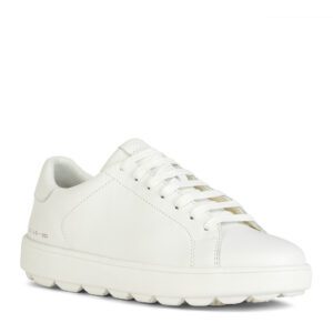 Geox Spherica D45WEB 00085 C1000 Λευκά Γυναικεία Sneakers