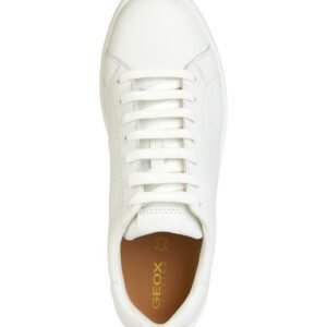 Geox Spherica D45WEB 00085 C1000 Λευκά Γυναικεία Sneakers