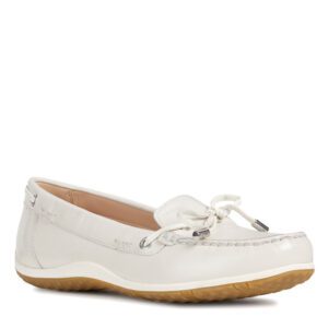 Geox Vega D92DNB 043BC C1002 White Loafer for Women