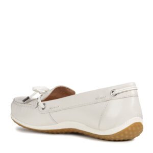 Geox Vega D92DNB 043BC C1002 White Loafer for Women