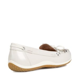Geox Vega D92DNB 043BC C1002 White Loafer for Women
