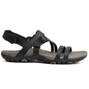 Merrell Sandspur J002684 Μαύρα Γυναικεία Πέδιλα