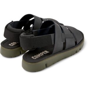 Camper Oruga K100470-013 Black Sandals for Men