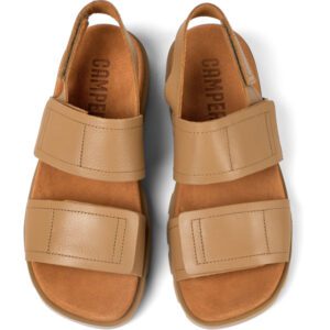 Camper Brutus K100777-008 Μπεζ Ανδρικά Πέδιλα