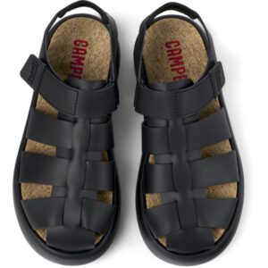 Camper Pelotas Flota K100938-001 Black Sandals for Men