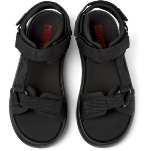 Camper Flota K100942-001 Black Sandals for Men