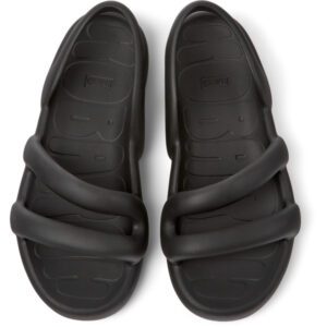 Camper Kobarah Flat K100957-001 Black Sandals for Men