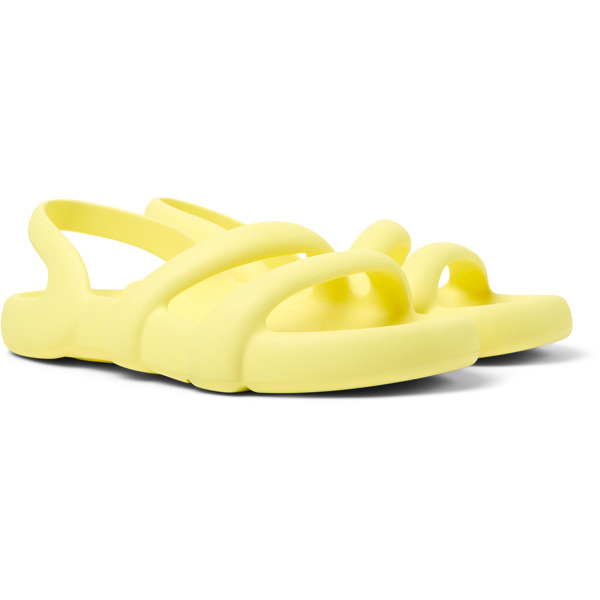 Camper Kobarah Flat K100957-002 Κίτρινα Ανδρικά Πέδιλα
