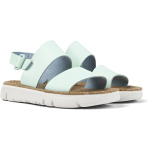 Camper Oruga K201038-017 Green Sandals for Women