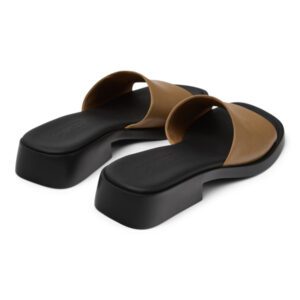 Camper Dana K201485-010 Καφέ Γυναικεία Πέδιλα