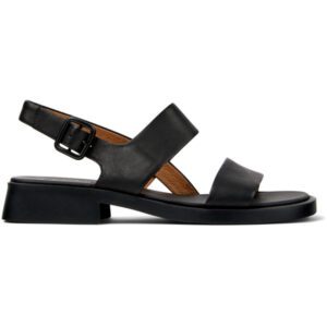 Camper Dana K201486-005 Black Sandals for Women