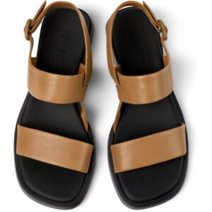 Camper Dana K201486-006 Καφέ Γυναικεία Πέδιλα