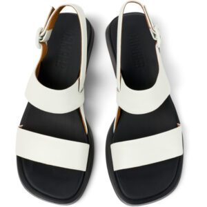 Camper Dana K201486-007 Λευκά Γυναικεία Πέδιλα