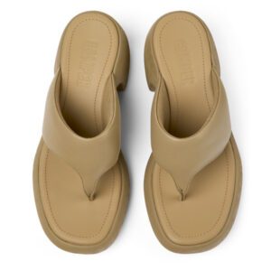 Camper Thelma K201595-001 Καφέ Γυναικεία Πέδιλα