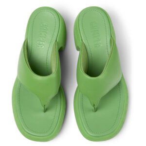 Camper Thelma K201595-002 Green Sandals for Women