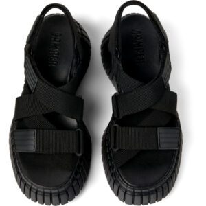 Camper BCN K201604-001 Black Sandals for Women
