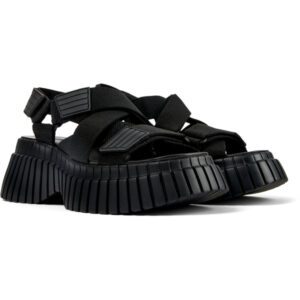 Camper BCN K201604-001 Black Sandals for Women
