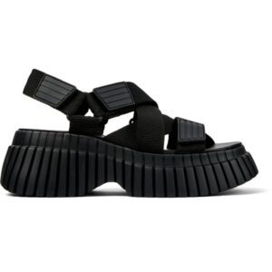 Camper BCN K201604-001 Black Sandals for Women