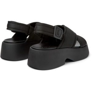 Camper Tasha K201610-001 Black Sandals for Women