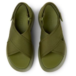 Camper Tasha K201610-004 Green Sandals for Women