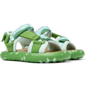 Camper Pelotas Flota K201618-005 Green Sandals for Women