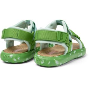 Camper Pelotas Flota K201618-005 Green Sandals for Women