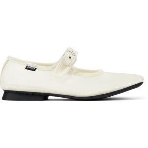 Camper Casi Myra K201628-002 Λεύκες Γυναικείες Μπαλαρίνες