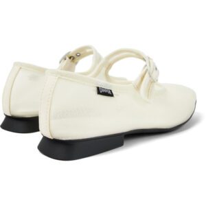 Camper Casi Myra K201628-002 Λεύκες Γυναικείες Μπαλαρίνες