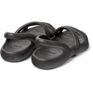 Camper Kobarah Flat K201636-001 Μαύρο Γυναικεία Πέδιλα