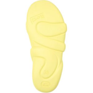 Camper Kobarah Flat K201636-002 Κίτρινα Γυναικεία Πέδιλα