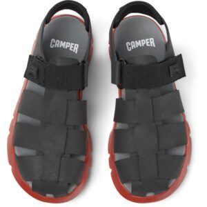 Camper Oruga K800242-026 Μαύρα Παιδικά Πέδιλα
