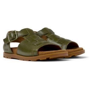 Camper Brutus K800585-001 Green Sandals for Kids