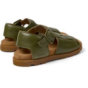 Camper Brutus K800585-001 Green Sandals for Kids