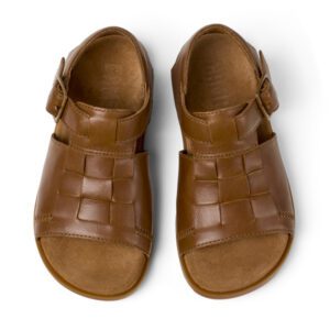 Camper Brutus K800585-004 Brown Sandals for Kids