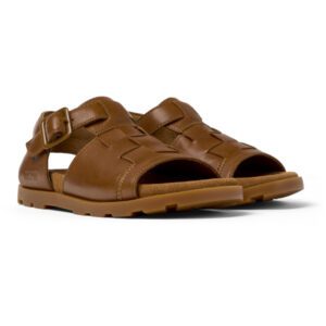 Camper Brutus K800585-004 Brown Sandals for Kids
