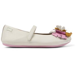 Camper Right TWS K800587-001 White Ballerinas for Kids