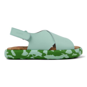 Camper Pelotas Flota K800595-002 Green Sandals for Kids