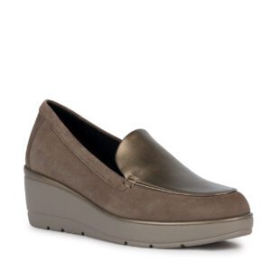 Geox Idle D36RAB 022NF C6W9H Μπεζ Γυναικεία Loafers