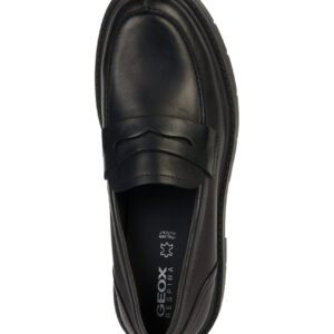 Geox Spherica D36VDI 00043 C9999 Μαύρα Γυναικεία Loafers