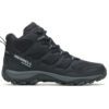 Merrell West Rim J036641 Μαύρα Ανδρικά Μποτάκια