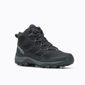 Merrell West Rim J036641 Μαύρα Ανδρικά Μποτάκια
