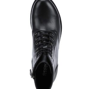 Geox D Rawelle D046RA 000TU C9999 Μαύρα Γυναικεία Μποτάκια