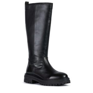 Geox D Iridea D04HRC 05443 C9999 Μαύρες Γυναικείες Μπότες