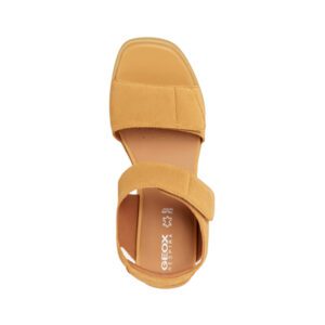 Geox Spherica Ec6 D35G0C00022C2002 Μουσταρδί Γυναικεία Πέδιλα