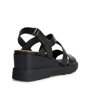 Geox Spherica D35G0D 000TU C9999 Black Sandals for Women